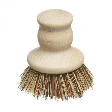 Wooden pot brush