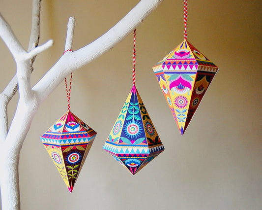 Folk Gems DIY decorations
